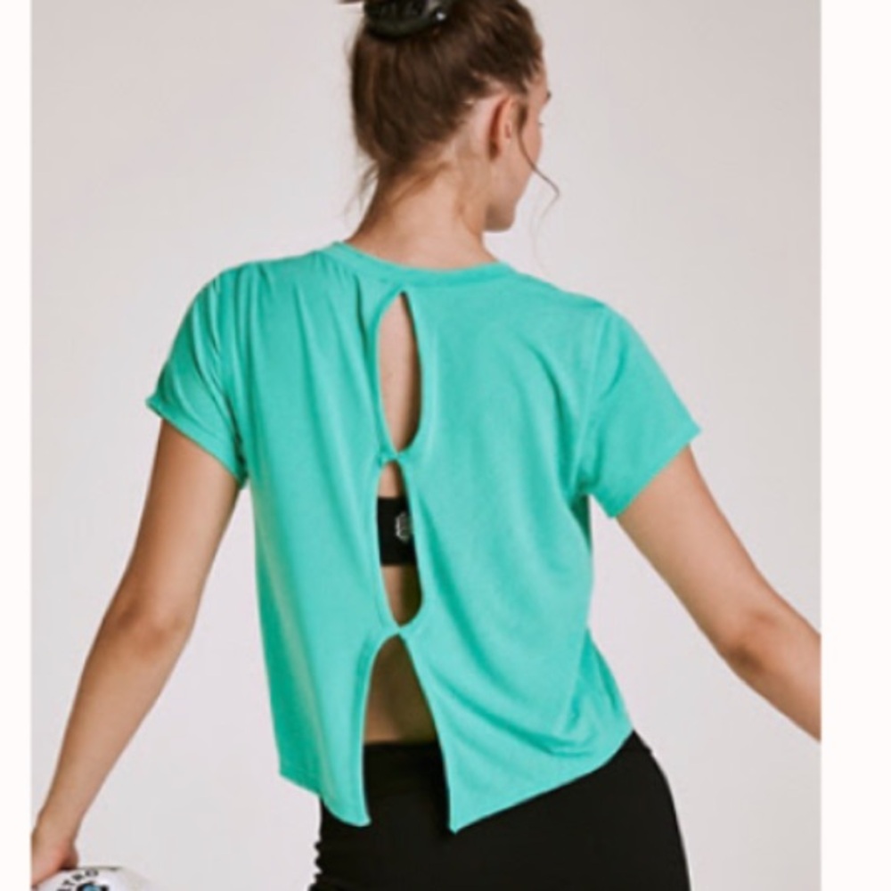 Free People Movement On Your Mark Short Sleeve Layer